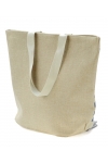 Torba plażowa DUŻA shopperka XXL KOTWICA beż
