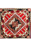 Chusta satyna apaszka ELENA MDB-28D bordo