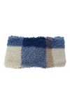 Opaska sherpa turban plusz w kratę POLSKI produkt