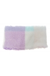 Opaska sherpa turban plusz w kratę POLSKI produkt