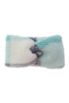 Opaska sherpa turban plusz w kratę POLSKI produkt
