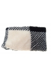 Opaska sherpa turban plusz w kratę POLSKI produkt