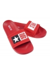 Klapki damskie Big Star DD274A267 czerwone