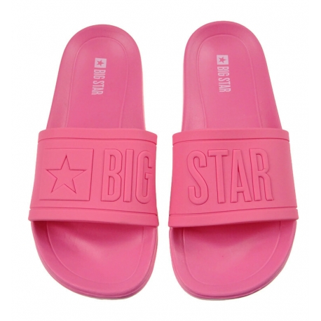 Klapki damskie Big Star HH274A039 fuksja