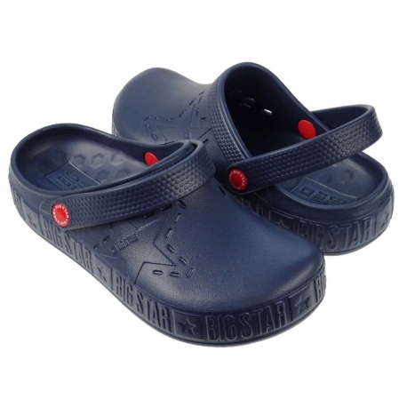 Kroksy BIG STAR klapki dziecięce II375002 nieb