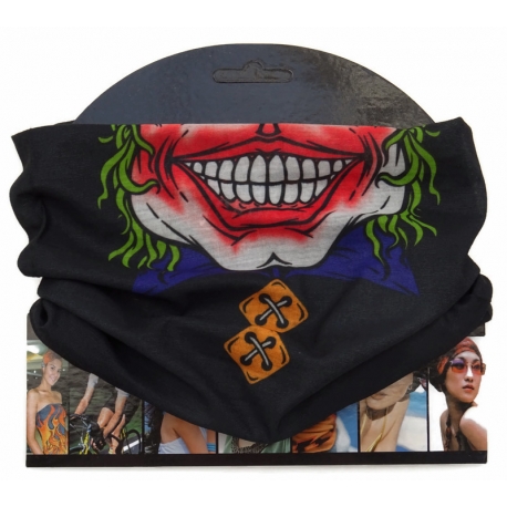 Chusta komin JOKER  na twarz wielofunkcyjna uniwersalna