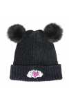 Czapka dziecięca MINNIE z pomponami