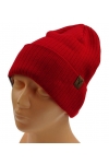 Czapka zimowa męska unisex produkt polski czerwona