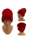 Czapka zimowa męska unisex produkt polski czerwona