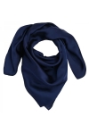 Chusta damska apaszka SATYNOWA gawroszka wielofunkcyjna granatowa