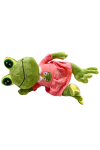 Pluszak żaba żabka w sukience maskotka frog przytulanka 55 cM dziewczynka