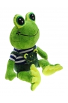 Pluszak żaba żabka w ubranku maskotka frog przytulanka 55 cM chłopczyk