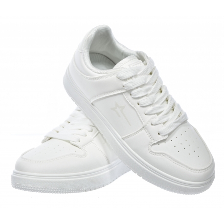 Sneakersy damskie buty sportowe ekoskóra beżowe BIG STAR RR274A241