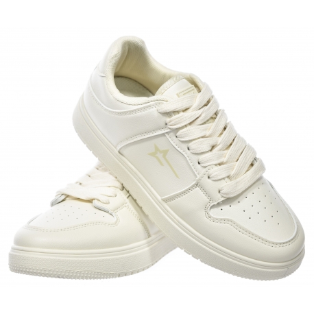 Sneakersy damskie buty sportowe ekoskóra beżowe BIG STAR RR274A243