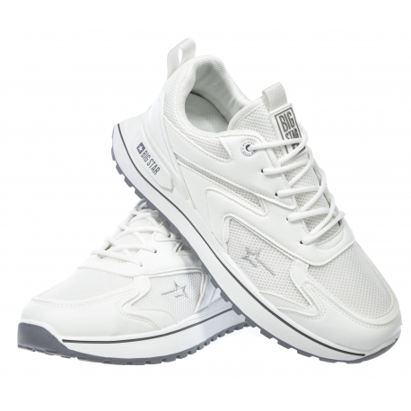 Sneakersy męskie buty sportowe tekstylne czarne BIG STAR RR174273
