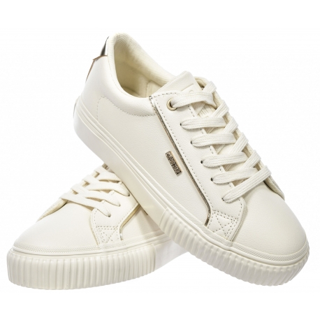 Sneakersy damskie buty sportowe ekoskóra beżowe BIG STAR SS274027
