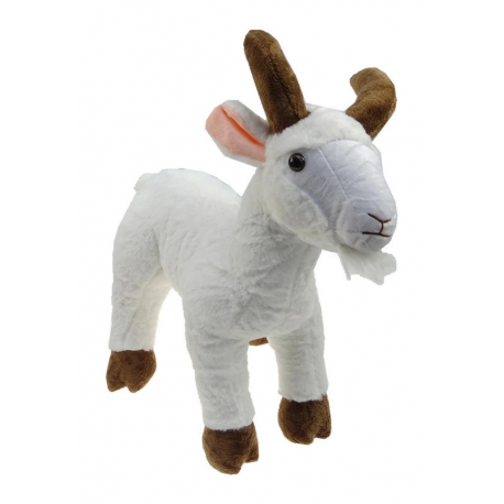Kózka pluszak maskotka koza przytulanka 40 cm biała