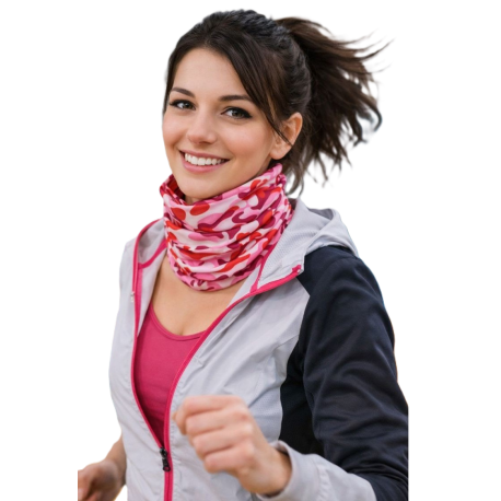 Chusta komin na twarz wielofunkcyjna na rower narty uniwersalna MORO Multi-C120