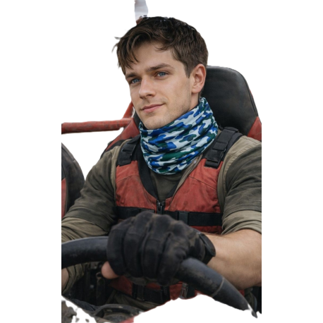 Chusta komin na twarz wielofunkcyjna na rower narty uniwersalna MORO Multi M-8