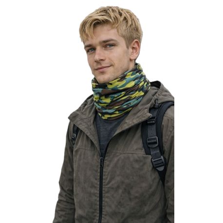 Chusta komin na twarz wielofunkcyjna na rower narty uniwersalna MORO Multi M-15