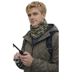 Chusta komin na twarz wielofunkcyjna na rower narty uniwersalna MORO Multi M-17