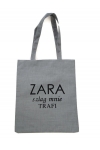 Torba z nadrukiem ZARA SZLAG MNIE TRAFI