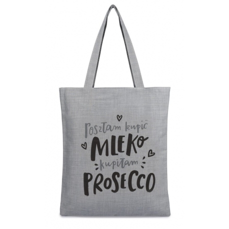Torba z nadrukiem POSZŁAM KUPIĆ