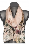 Szalik damski szal cienki wiosenny długi 180cm elegancki błyszczący z połyskiem RD-21