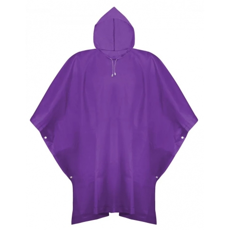 Ponczo Przeciwdeszczowe dziecięce peleryna uniwersalna EVA PEL-3DZ fiolet