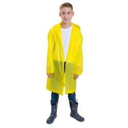 Płaszcz Przeciwdeszczowy dziecięcy peleryna uniwersalna EVA PEL-2DZ żółty