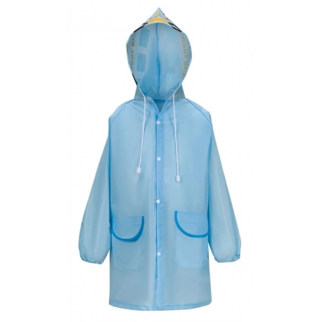 Płaszcz Przeciwdeszczowy dziecięcy z kapturem peleryna uniwersalna PEL-DZ-1