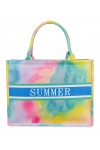 Torba miejska tote bag SUMMER OMBREE na zakupy na plażę na zamek TOR-776
