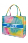 Torba miejska tote bag SUMMER OMBREE na zakupy na plażę na zamek TOR-776