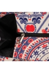 Torba miejska tote bag  shopper na zakupy na plażę AMOUR styl BOHO na zamek TOR-774