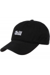 Czapka z daszkiem bawełniana dżokejka CHILL unisex bejsbolówka regulowana CZ-M-108 Czarny