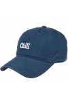 Czapka z daszkiem bawełniana dżokejka CHILL unisex bejsbolówka regulowana CZ-M-108 Niebieski