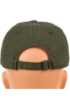 Czapka z daszkiem bawełniana dżokejka CHILL unisex bejsbolówka regulowana CZ-M-108 Khaki