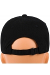 Czapka z daszkiem bawełniana dżokejka OMG unisex bejsbolówka regulowana CZ-M-107 Czarny