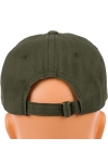 Czapka z daszkiem bawełniana dżokejka OMG unisex bejsbolówka regulowana CZ-M-107 Khaki
