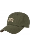Czapka z daszkiem bawełniana dżokejka OMG unisex bejsbolówka regulowana CZ-M-107 Khaki