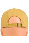 Czapka z daszkiem bawełniana dżokejka NEW YORK VINTAGE unisex bejsbolówka CZ-M-103 Beż