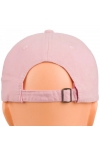Czapka z daszkiem bawełniana dżokejka NEW YORK VINTAGE unisex bejsbolówka CZ-M-103 Róż