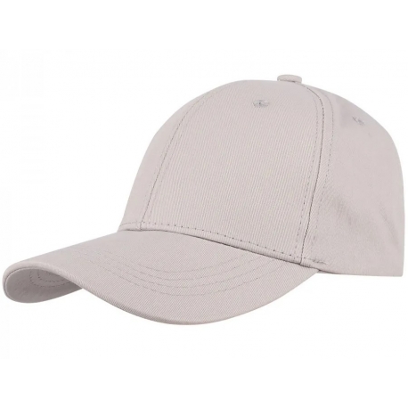 Czapka z daszkiem bawełniana dżokejka GŁADKA unisex bejsbolówka regulowana CZ-F-2 szary 11