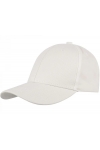 Czapka z daszkiem bawełniana dżokejka GŁADKA unisex bejsbolówka regulowana CZ-F-2 Ecru 3