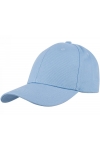 Czapka z daszkiem bawełniana dżokejka GŁADKA unisex bejsbolówka regulowana CZ-F-2 błękit 64