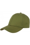 Czapka z daszkiem bawełniana dżokejka GŁADKA unisex bejsbolówka regulowana CZ-F-2 khaky 80