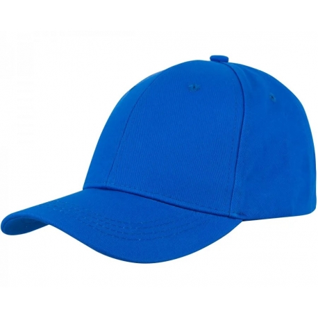 Czapka z daszkiem bawełniana dżokejka GŁADKA unisex bejsbolówka regulowana CZ-F-2 chaber 70