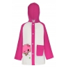 Płaszcz Przeciwdeszczowy dziecięcy peleryna z motywem KRESKÓWKOWYM 100-115cm PEL-DA-2M fuksja