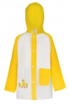 Płaszcz Przeciwdeszczowy dziecięcy peleryna z motywem KACZEK 125-135cm PEL-DA-1XL żółty