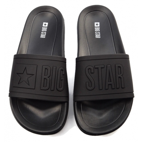 Klapki damskie Big Star DD274A271 czarne
